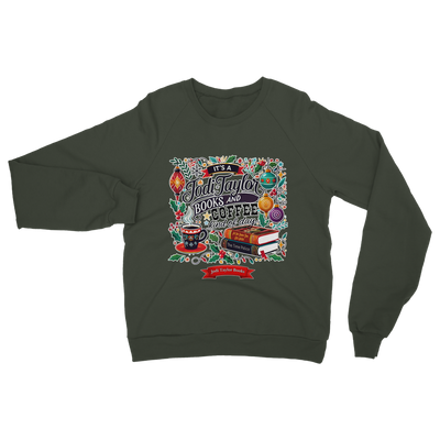 It's a Christmas Books and Coffee Kind of Day (UK) Classic Adult Sweatshirt up to 5XL