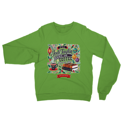 It's a Christmas Books and Coffee Kind of Day (UK) Classic Adult Sweatshirt up to 5XL