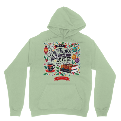 It's a Christmas Books and Coffee Kind of Day (UK) Classic Adult Hoodie up to 5XL