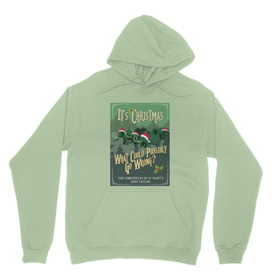 It's Christmas - What Could Possibly Go Wrong? (UK) Classic Adult Hoodie up to 5XL