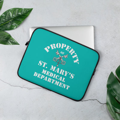 Property of St Mary's Medical Department Laptop Sleeve (Europe & USA)