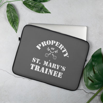 Property of St Mary's Trainee Department Laptop Sleeve (Europe & USA)